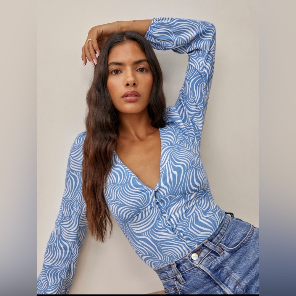 Reformation Nell Top in Splash